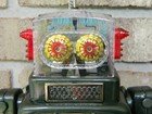 Vintage 1960 s Alps Television Spaceman Battery Operated Tin Robot  works 