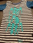 Rags To Raches Abricadabra Romper Stripes Size 2t