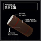 Amerimax Home Products 24 In  X 50 Ft  Sable Brown Over White Aluminum Trim Coil