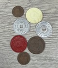 Vintage Mixed Lot Of State Tax Tokens
