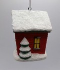 Cute  Cozy Winter Cabin Hallmark Christmas Ornament New