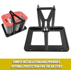 Billet Car Battery Tray Hold Down Trunk Relocation Box Aluminum Racing Mount Usa