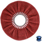 Renegade Sanding Maroon Satin Airway Buffing Wheel For Angle Grinders 320-400 Gr