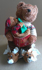 2006 Avon Animated  twas The Night Before Christmas  Plush Teddy Bear  battery 