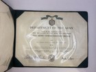          Us Army Commendation Medal W  Certificate   Case Vietnam Era Military Award