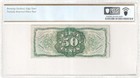 Fr 1339 50 Cents Third Issue Green Fractional Currency Note - Pcgs 50 Details