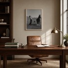 Vintage Golf Wall Art Western Cowboy Canvas Art Prints Golfer Sports Poster     