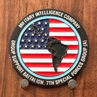 7th Special Forces Group Military Intelligence Company Challenge Coin  W 14