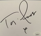 Tori Amos Real Hand Signed 5x7 Large Index Card Musician W  Jsa Coa Certified