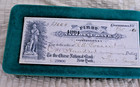 1890 First National Bank Cooperstown Ny Canceled Check  29906  100 Dollars