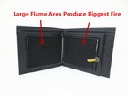 Magic Trick Fire Flaming Wallet Leather Street Show Close Up Magic Pros-see Demo