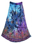 3xl To 6xl Plus Size Indian Ethnic Tiedye Maxi Long Skirt For Women Hippie Boho