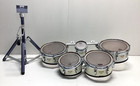 Yamaha Field Corps Marching Band Tenors Drums Quints Toms 6 10 12 13 14   Stand