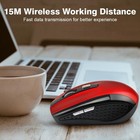 2 Wireless Optical Mouse Mice 2 4ghz Usb Receiver For Laptop Pc Computer Dpi Usa