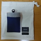 Marni Porter Nylon Coin Case Yellow Beige Navy Mini Wallet Pfp00008u0p3441