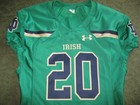 New  Authentic Notre Dame On Field Jersey  Mens Large  Excellent  U a 