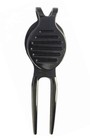 Chocolate Labrador Retriever Lab Dog Golf Ball Marker  black Gunmetal Divot Tool