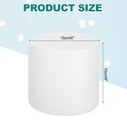 Round Foam Cake Dummy  6 x 6  White Fake Cake Circles Dummies