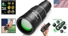 16x52 High-powered Monocular Telescope - Perfect Gift For Outdoor Lovers