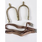 Army Brass Spurs Vintage Us Army Cavalry 5-4 Cav Sgt Davis Ceremonial