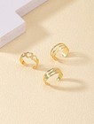 14k Gold Filled   Sterling Silver Toe Rings 925 Adjustable For Women Open Band