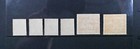 Great Britain Scott   203-204  205-208 Vf Og Nh George V Uk Stamps Cat  125