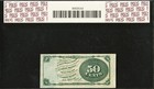 Pcgs 63  Fr  1376 Fractional 1869 Usa Currency 50c  Fourth 4th Issue Bank Note