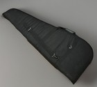 Levy   s Genuine Gibson Usa Padded Gig Bag Guitar Case Black Excellent Navy Inside