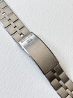 Rare Genuine Vintage Seiko Fishbone Bracelet Scalloped Edges 18mm End Link Z229s