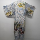 Vintage Japanese Cherry Blossom Geisha Kimono Men s Women s Robe Yukata Japan