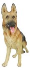 Large Lifelike Realistic Canine German Shepherd Police Dog Pet Pal Figurine