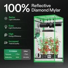 Vivosun 2 7x2 7ft Hydroponics Grow Tent 32 x32 x63  For Indoor Plants Growing 