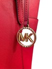 Michael Kors Jet Set Medium East West Tote  Top Zip crimson  flame Red 