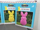 4 Ft Inflatable Peeps Easter Decoration Indoor Outdoor Yellow Blue Pink Purple