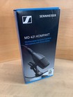 Sennheiser Md 421 Kompakt Microphone Md421 Compact Mic Minty Barely Used W  Box