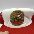 Vintage Moosehead Beer Canadian Lager Snapback Trucker Hat Mesh Back