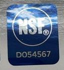 Nsf Vinyl Stickers Logo Electrical Space Safety Food Water Building Medical 