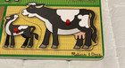 Melissa   Doug Wooden Peg Puzzle- Farm Animals  8 Pieces
