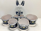 Yamaha Field Corps Tenors Drums Sextet Toms 6 6 10 12 13 14 Harness Black Forest
