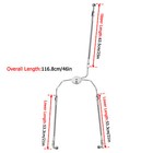46  Brake Line Kit Fit 10  Bar For Harley Road King Electra Street Glide Non-abs