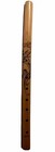 Vintage 12 25    Handcrafted   Hand Painted Wooden Flute Marked Japan With Dragon