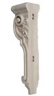 26 Inch Large Maple Wood Corbel Bracket Floral Carving Bookend Solid Maple Wood