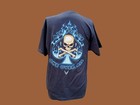 U s Military Air Force T Shirt Black Ink Design Usa Made Large