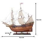 Mayflower High Quality   Handcrafted Wooden Ship Model W  Nameplate   Stand