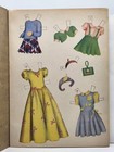 Six Pretty Paper Dolls Uncut Book - Saalfield Publishing Co  - C 1943
