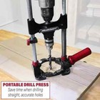 Milescraft 1318 Drill Mate Portable Drill Press Guided Jig Multi Angle Settings