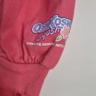 Vtg Oshkosh Bgosh Pink Long Sleeve Shirt  Flowers Spell Out Puff Shoulder Sz 3t