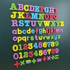 Magnetic Alphabet   Numbers Fridge Magnets Abc 123 Eva Educational Learning Toy 