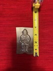 Antique 4    Santa Claus Tin Chocolate Mold Deep Relief Christmas Candy Mold