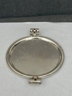 T  9 Russian 875 Silver Trinket Dish  Hammer   Sickle